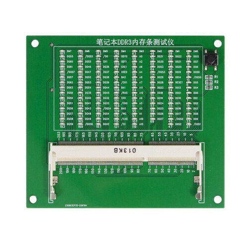 Laptop DDR3 Memory Card Tester Detection Tool Computer Motherboard Repair Tester External with Light