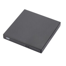 Extern USB CD DVD-Enhet, USB 2.0 Tunn, Skyddad Extern Enhet, DVD-ROM-Brännare för Bärbara Datorer, Stationära Datorer
