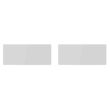 2X for 90 110 2020-2022 10-Inch GPS Navigation Touchscreen Protector Display Tempered Glass Film