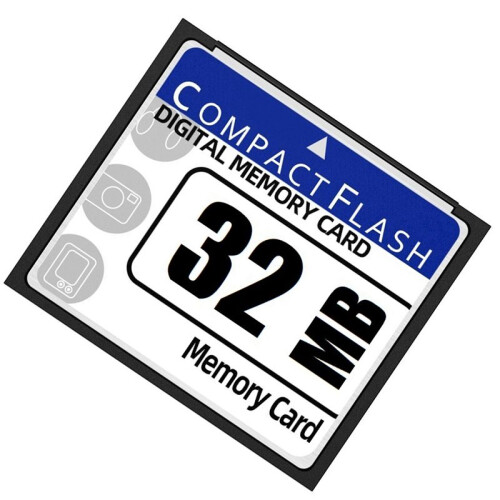 6X 32MB Compact Flash Memory Card for Camera, Advertising Machine, Industrial Computer Card 1