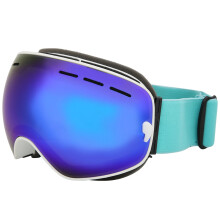 Skibriller med OTG-design, justerbar elastisk rem for komfortabel pasform, tovejsventilationssystem til forebyggelse af dug, antidug snowboardbriller