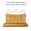 Bamboo Bread Slicer for Homemade Loaf, Three Slice Thickness Options with Adjustable Width, Foldable and Compact Crumb Catcher Bread Cutting Guide, 8