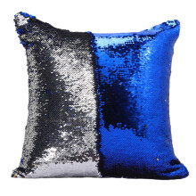 Pillow Cover Designed as Unique Gift for Kids, Reversible Sequin Pillow Cover with Dual-tone Flip Effect, Personalized Pillow Cover Option, Creative