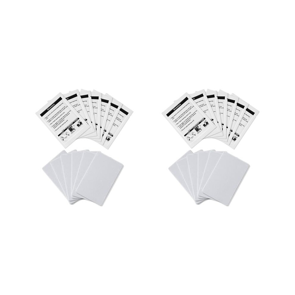 Cr80 Cleaning Cards, Dual Side Card Reader Cleaner, Pos Swipe Terminal Cleaning Cards -Cr80 Card Chip Cleaner (20Pcs) 6033227106594