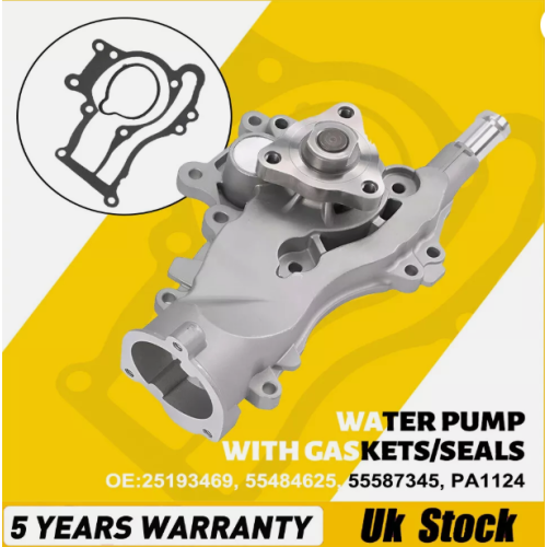 Replacement Water Pump for Select Vauxhall Models, Quick Coolant Circulation Advanced Flow Dynamics for Rapid Temperature Regulation, Compatible For 2