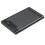 2X Caixa de Disco RíGido Cinza Transparente para Caixa RíGida Caixa de Disco RíGido de 2,5 Polegadas  para USB 3.0 Tipo-C 3.1 Caixa de Disco 3