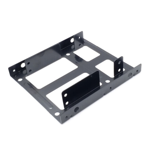 3X Double Layer SSD Metal Frame 2.5 to 3.5 Internal Mounting Computer SSD Hard Drive Converter Adapter Bracket 1