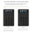 2X Gabinete HDD Gabinete SSD Gabinete de Disco Rígido Criptografado Gabinete de Disco Rígido USB3.0  de 5 Gbps para Disco Rígido de 2,5 Polegadas 7