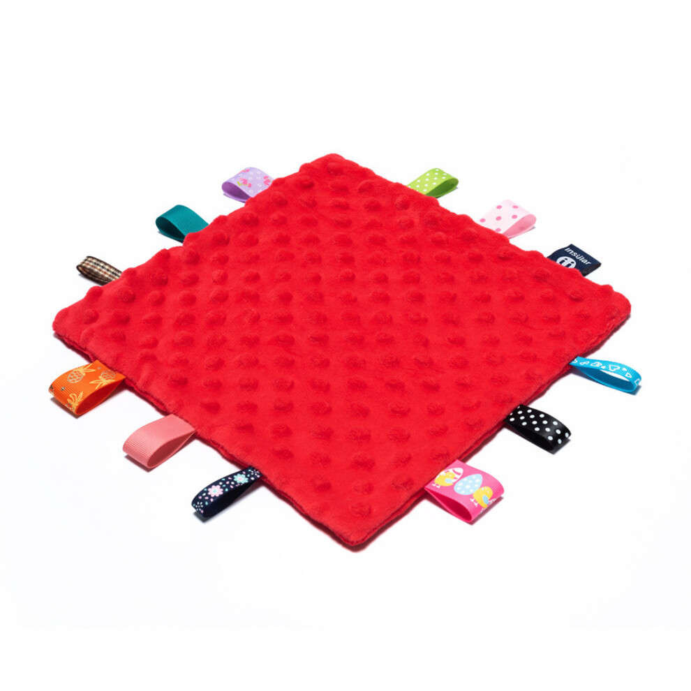 Soft Touch Comforter Baby Comfort Blanket,Tag Security Blankets for Babies.Ultra Soft and Unique Design Taggies for Babies,Hypoallergenic Baby Taggy