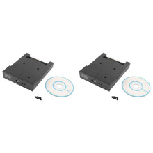 2X SFR1M44-U100K Émulateur de Lecteur de Disquette SSD USB 3,5 Pouces 1,44 Mo Noir pour Clavier Électronique pour    Gotek