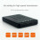 2X Gabinete HDD Gabinete SSD Gabinete de Disco Rígido Criptografado Gabinete de Disco Rígido USB3.0  de 5 Gbps para Disco Rígido de 2,5 Polegadas 4
