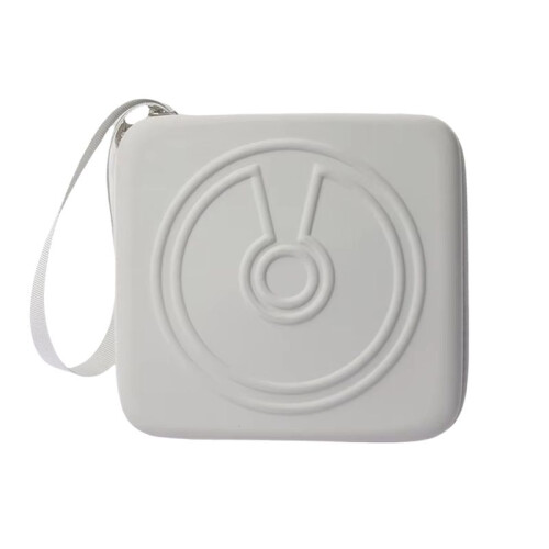 External Optical Drive + CD-ROM Storage Bag PU Multifunctional Storage Case Organizer Bag Grey
