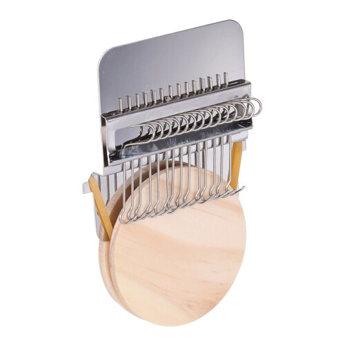 Mini Darning Machine DIY Portable Darning Loom Knitting Tool with 14 Hooks