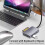 6-in-1 CF//TF Card Reader USB-C Hub USB 3.0 Card Reader Adapter for Computer/Android/Micro- 3