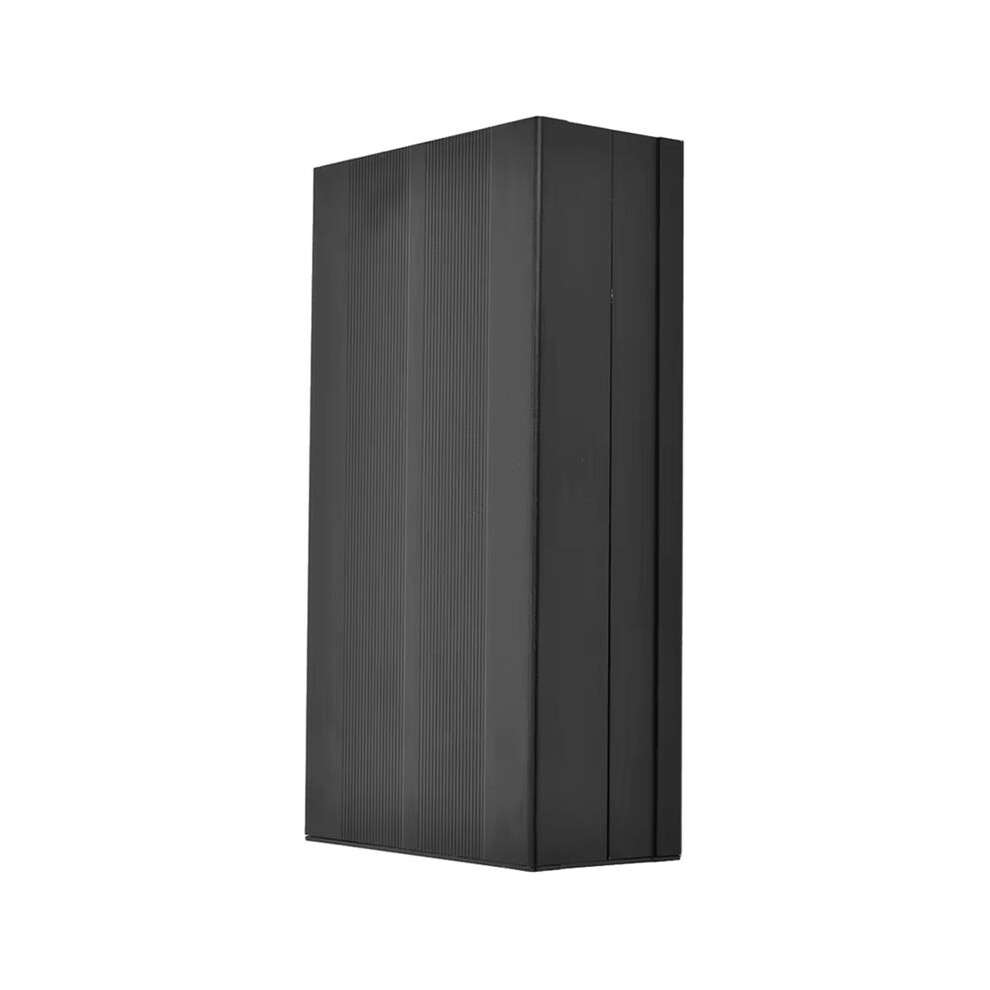 Electronic Case Enclosure, Aluminum Alloy Project Box Diy Sand Enclosure Electronic Protection Case 55X106x200mm Black 6032982821452