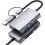 6-in-1 CF//TF Card Reader USB-C Hub USB 3.0 Card Reader Adapter for Computer/Android/Micro- 2