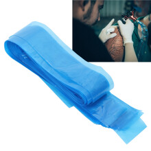 125 Stück wasserdichter PE Tattoo-Clip-Kabelhüllen 50x800mm Schutzabdeckung