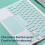 10inches Touchpad  Keyboard Compatible with Windows, IPadOS, Android, and IOS English 1