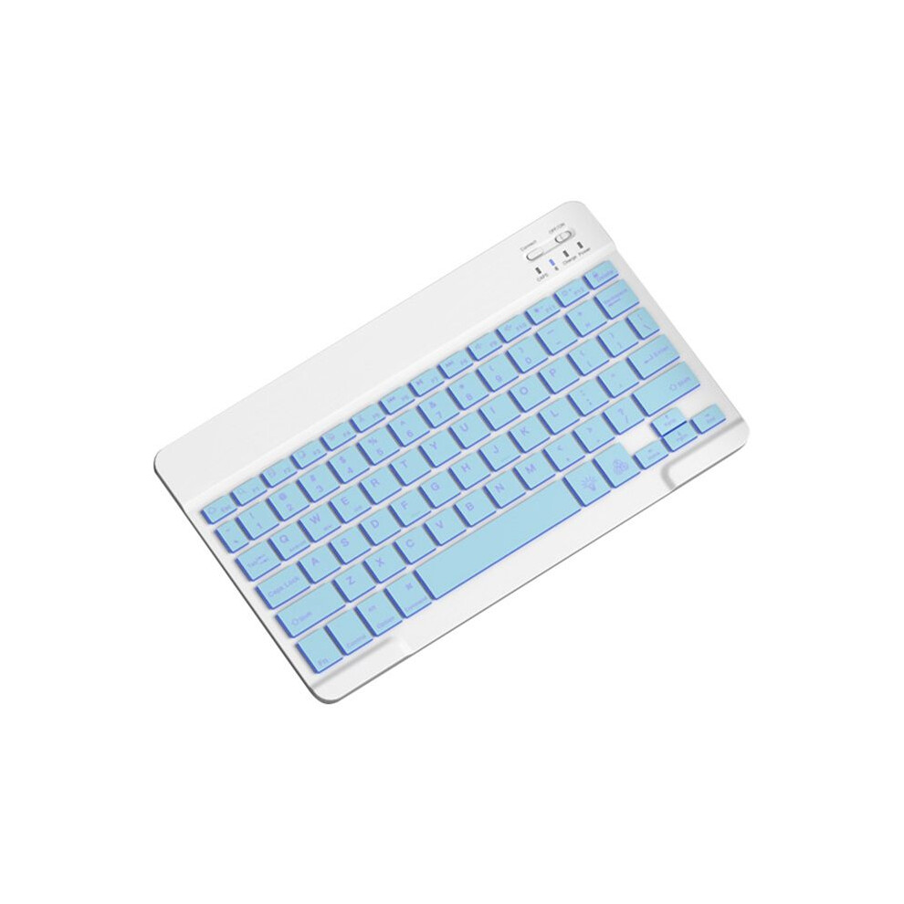 10Inch Backlit Keyboard Protable Mute Keyboard For Cell Phones Tablets And Laptops Wireless Keyboard H 6031601119185