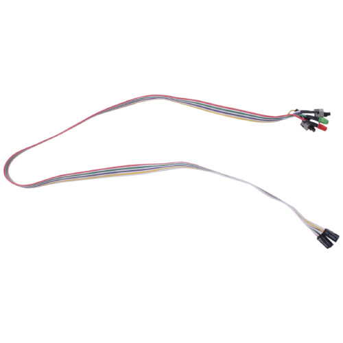 PC Case Red Green LED Lamp ATX Power Supply Reset