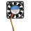 2 Pcs 3 Pin 40mm Square PC Computer Cooling Fan  12V Black 5