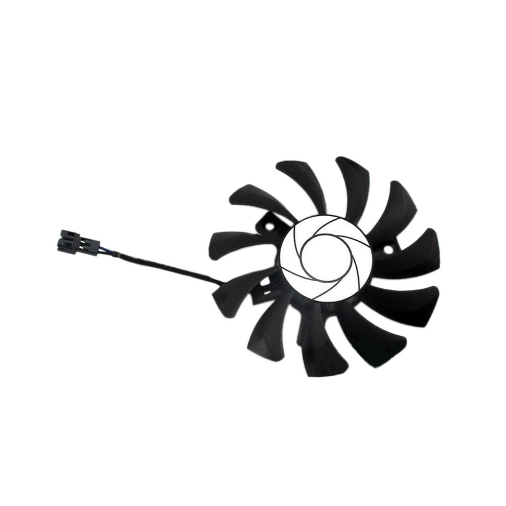 Ha8010h12f-Z 75Mm 2Pin Gtx1050ti Gpu Cooler Dual Fan For Msi Geforce Gtx 1050Ti Gtx-1050-Ti-4Gt-Oc(1Pcs) 4713277626519