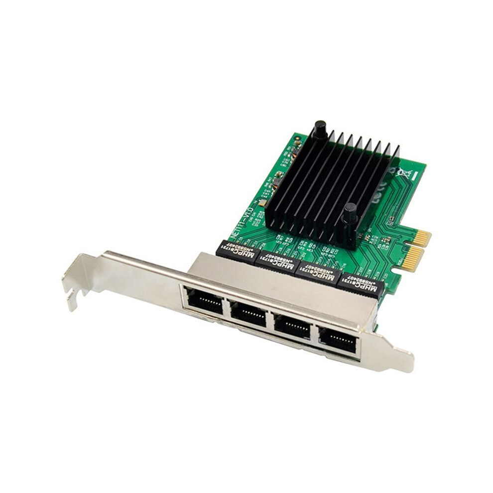 Pci-E X1 Gigabit Network Card Pci-Express 4 Port Ethernet Network Card Rtl8111f Ethernet Lan Card 6033461090611
