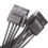 5Pin 1 to 3 Port Peripheral 4Pin Molex IDE 5P PSU 7