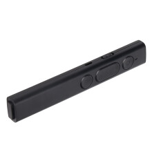 Präsentations-Ferntaster mit 200 mAh Lithium-Batterie, USB-wiederaufladbar, Schwarz
