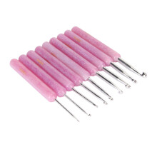 Langlebiges 9-teiliges Häkelnadel-Set 2,0 mm bis 6,0 mm mit ergonomischen Griffen