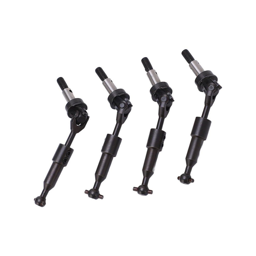 Steel Cvd Drive Shaft For Hsp 94123 1/10 Rc Car, 80Mm, Black 4691376298274