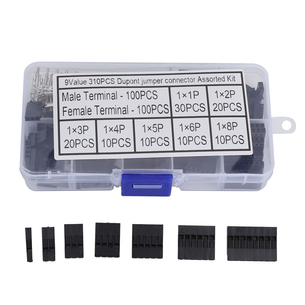 310Pcs Jumper Wire Connector 2,54Mm Gehã¤Use 7011774119907