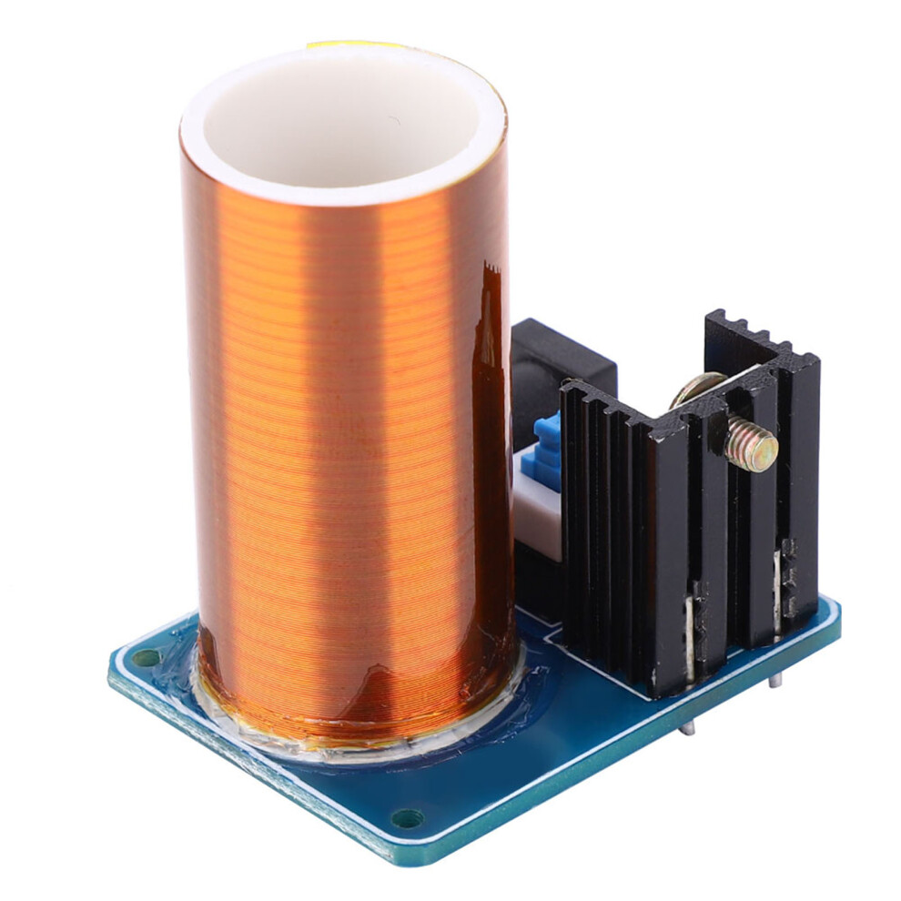 Mini Tesla Coil Remote LED Spark Modul Kit