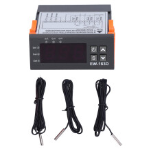 HW-183D Controlador de temperatura, 3W, 0-65, 3 canales, 1 m