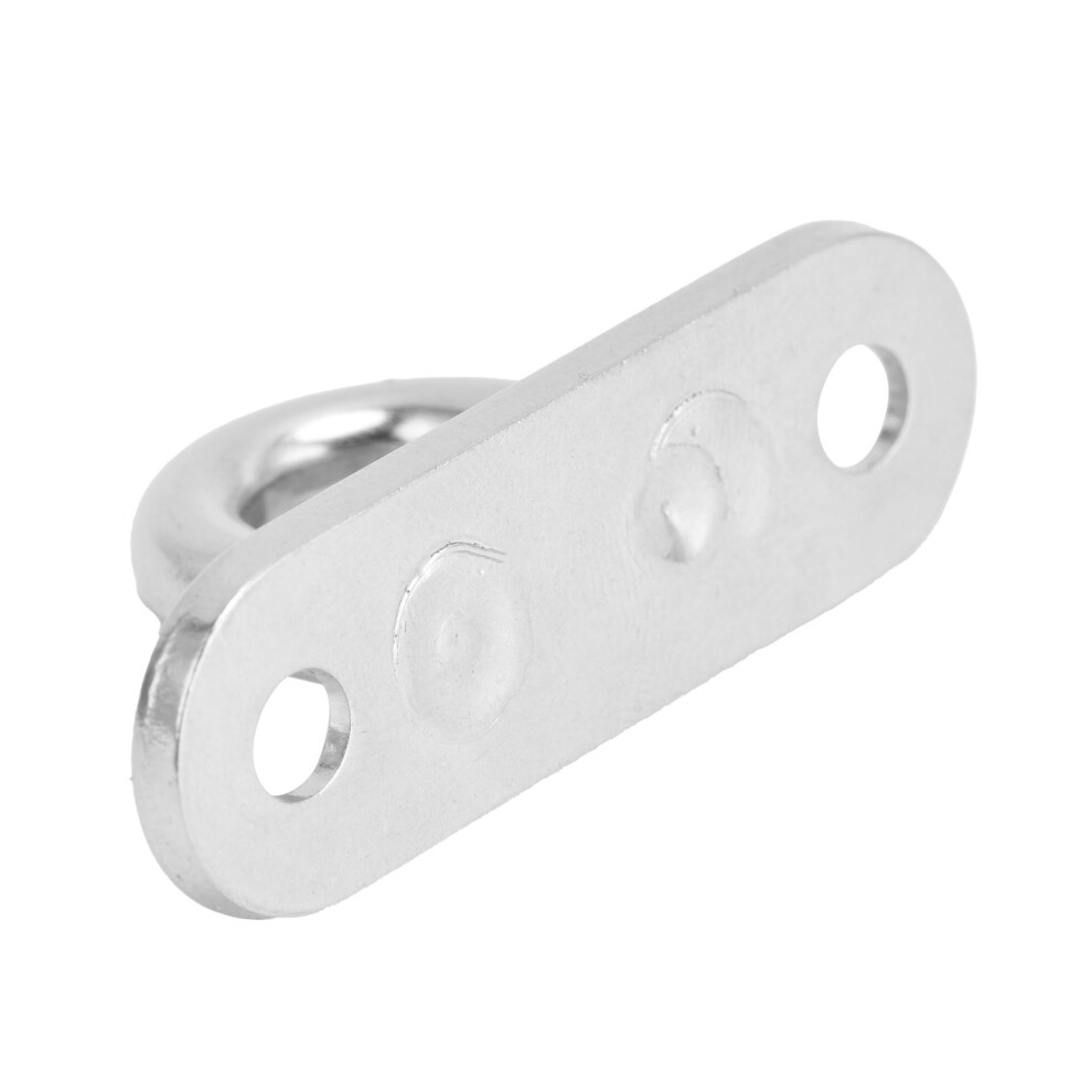 4Pcs Oval Haken Öse 304 Edelstahl 5mm Decke Pad