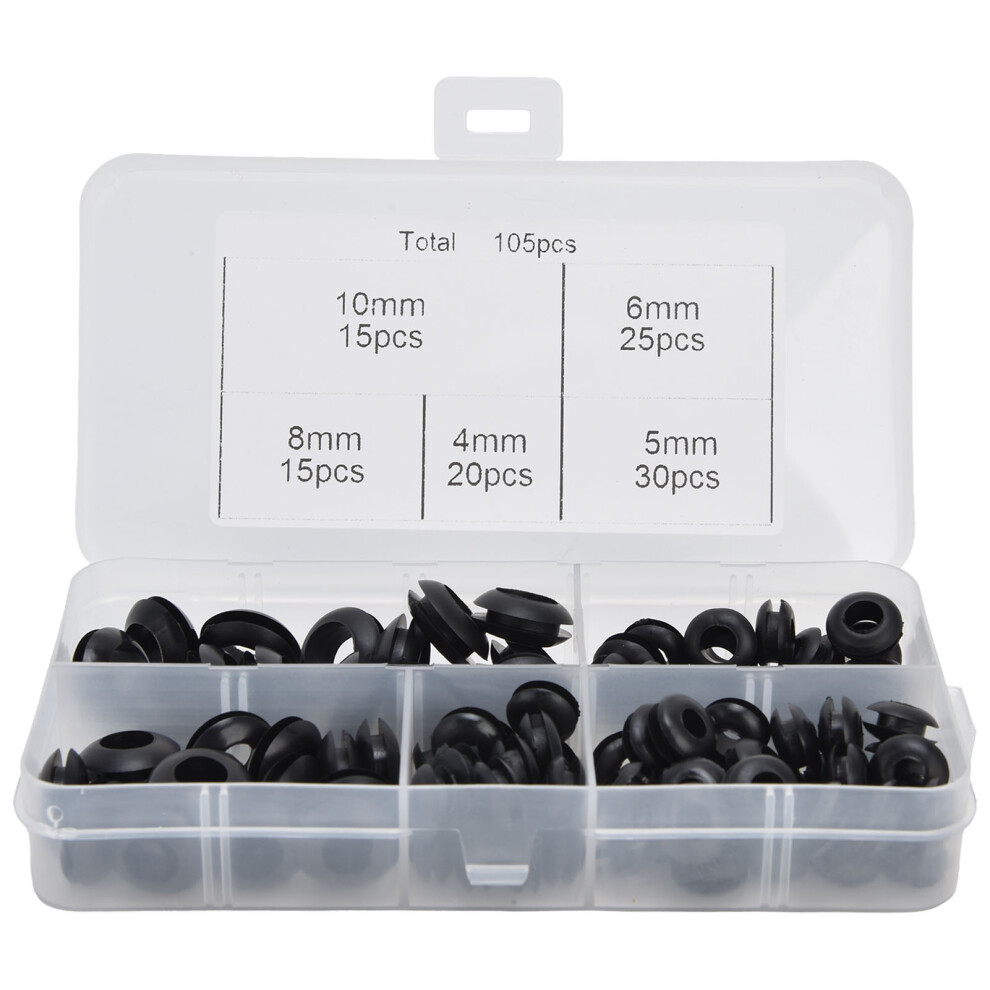 105Pcs Tã¼Lle Sortiment Kit Gummi Elektrische 7011774120897
