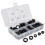 105Pcs Tülle Sortiment Kit Gummi Elektrische 5