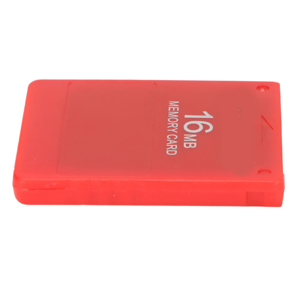16Mb Portable Ps2 Memory Card High Speed Ease Of Use Red 4951382315564