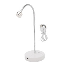 Lámpara de gel de curado rápido de 10 segundos, secador de uñas de gel portátil recargable con cuello de cisne para uso en salones y en el hogar,