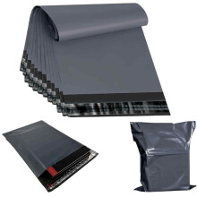 100 Stück Versandbeutel, 12 x 21 cm, selbstklebende Polybeutel, recycelbar, wasserdicht und reißfest, blickdicht, Premium-Qualität