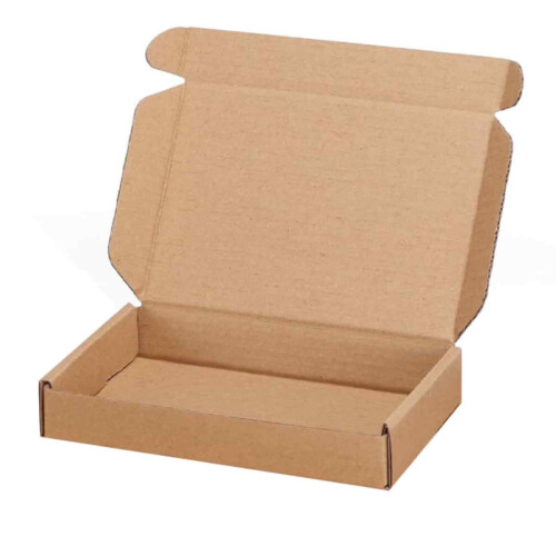 Corrugated Cardboard Box for Mailing, Easy To Fold Secure Packaging Solution with Reliable Structure, Wide Usage for Ecommerce And Small Items