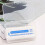 Clear Plastic Box with Lid for Small Item Storage, Stackable Storage Boxes Reusable Hinged Lid Transparent Container for Craft Jewelry Making 2