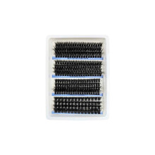 Gene individuale tip cluster, 296 buc. Gene individuale naturale, 80D100D120D150D, gene tip cluster rusești, extensii DIY