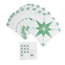 10pcs Funny Green Simulation Tile Stickers - Fashion Stickers Are Diy Home Decor Peel And Stick Waterproof And Oil-Proof Vinyl Self-Adhesive Wall