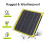 Faltbares 40-W-Solarpanel ETFE, monokristallines 14