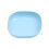 Knochenspießschale, quadratisch, blau, PP, 4