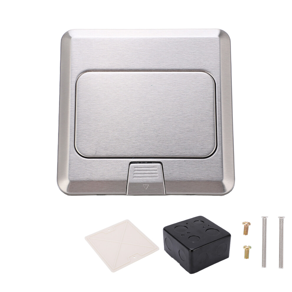 Silver Bounce Floor Socket 16A 2 Port With Safe And Durable Use 7661376302063