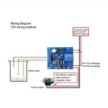 Wasserstandsreglermodul 12 V Automatisches