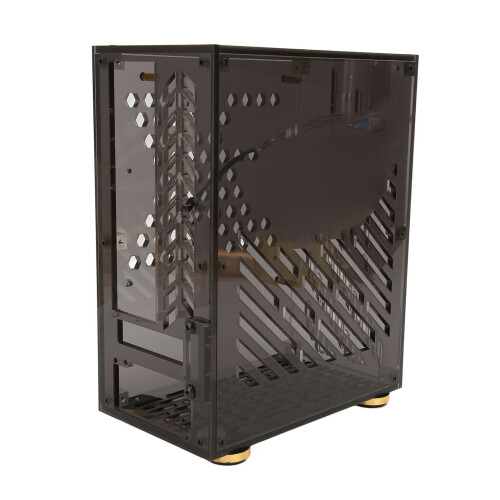 Mini-ITX-Gehäuse, 4,3 l, durchsichtige