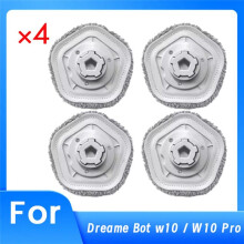 Almohadillas de Fregona para Aspiradora Robot Autolimpiante para  para  Bot W10 y W10 Pro, Repuestos y Accesorios de Repuesto